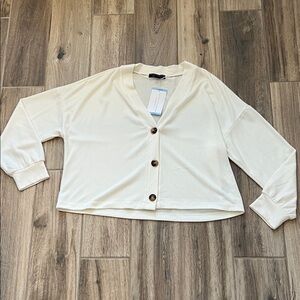 Sanctuary Cream Knit Daytripper Cardigan